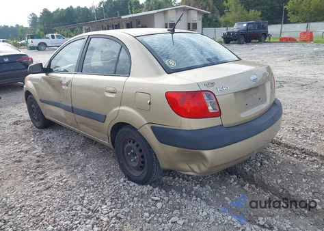 2009 Kia Rio Lx z USA, uszkodzony, nr VIN KNADE223196510080